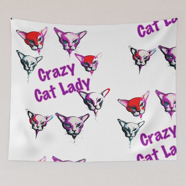 Item preview, Mad about cats designed and sold by Glenbobagins.