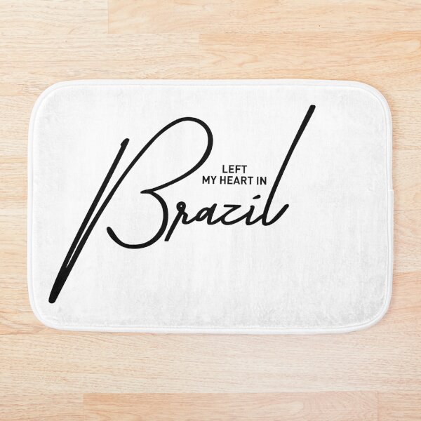 Artikelvorschau, Ich habe mein Herz in Brasilien gelassen – Wanderlust Reisezitat entworfen und verkauft von ReggieDior.