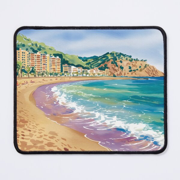 Item preview, Playa de Lloret de Mar: Turquoise Seas & Golden Sands designed and sold by LSVart.