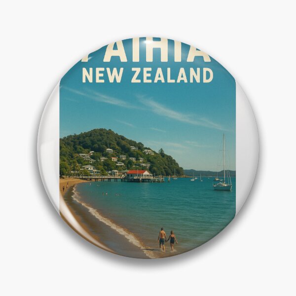 Item preview, Paihia New Zealand Coastal Village and Beach designed and sold by Places On Earth.