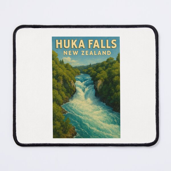 Item preview, Huka Falls New Zealand Forest and Rapids designed and sold by Places On Earth.
