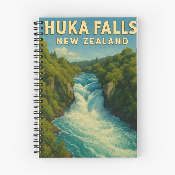 Item preview, Huka Falls New Zealand Forest and Rapids designed and sold by Places On Earth.