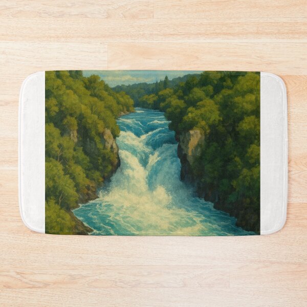 Item preview, Huka Falls New Zealand Forest and Rapids designed and sold by Places On Earth.