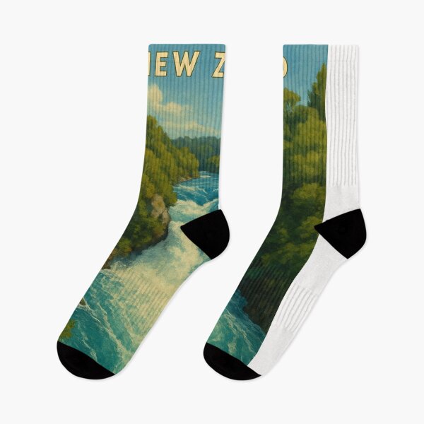 Item preview, Huka Falls New Zealand Forest and Rapids designed and sold by Places On Earth.