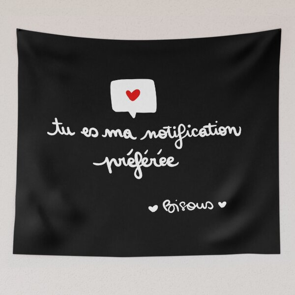 Item preview, You are my favorite notification kisses designed and sold by Le Bureau des Rêves by Lafillequirevaittrop.