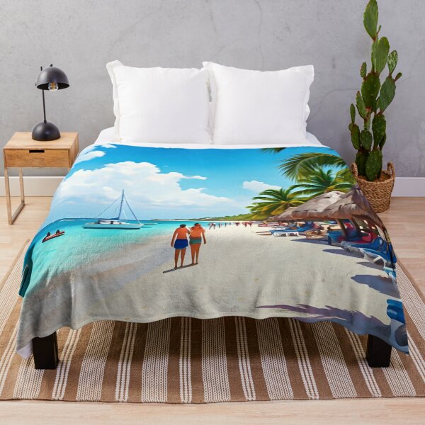 Item preview, Playa del Carmen: Palm-Fringed White Sands of the Caribbean designed and sold by LSVart.