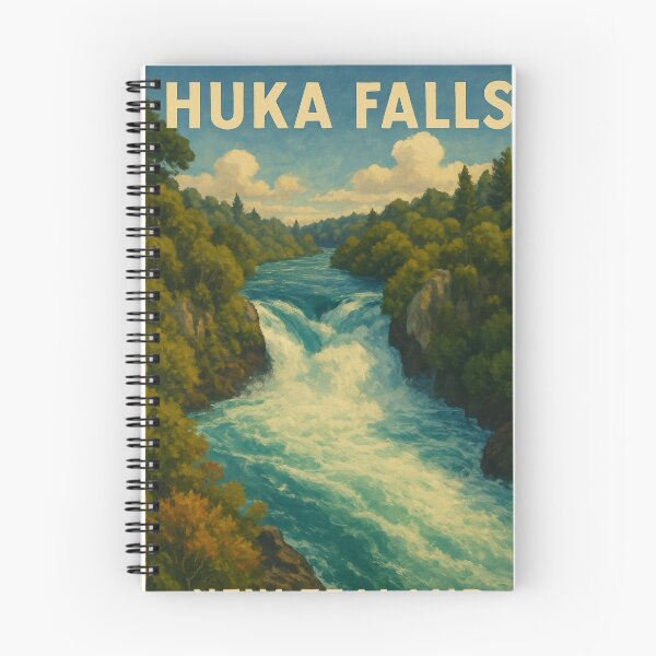 Item preview, Huka Falls New Zealand Waterfall and Canyon designed and sold by Places On Earth.