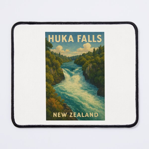 Item preview, Huka Falls New Zealand Waterfall and Canyon designed and sold by Places On Earth.