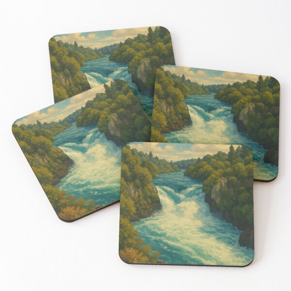 Item preview, Huka Falls New Zealand Waterfall and Canyon designed and sold by Places On Earth.