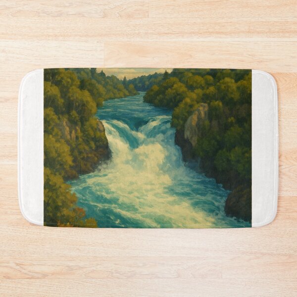 Item preview, Huka Falls New Zealand Waterfall and Canyon designed and sold by Places On Earth.