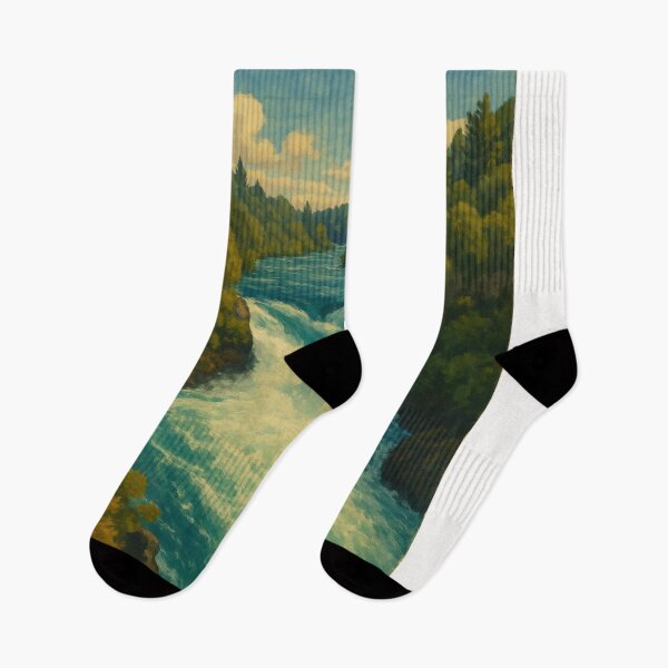 Item preview, Huka Falls New Zealand Waterfall and Canyon designed and sold by Places On Earth.