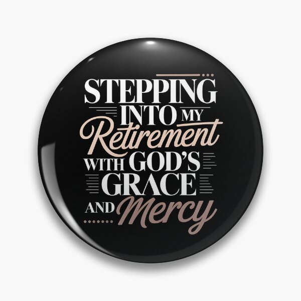 Item preview, Stepping Into My Retirement With God's Grace And Mercy - This is the perfect gift for a woman stepping into retirement with confidence, grace, and faith in her heart. designed and sold by ZyziowskyArt.