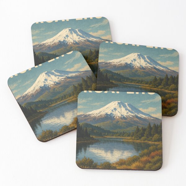 Item preview, Mount Ruapehu New Zealand Alpine Landscape designed and sold by Places On Earth.
