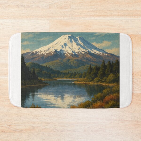Item preview, Mount Ruapehu New Zealand Alpine Landscape designed and sold by Places On Earth.