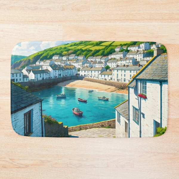 Item preview, Polperro Harbour: Historic Cornish Fishing Village designed and sold by LSVart.