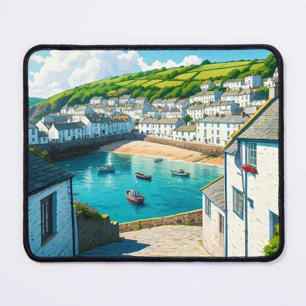 Item preview, Polperro Harbour: Historic Cornish Fishing Village designed and sold by LSVart.