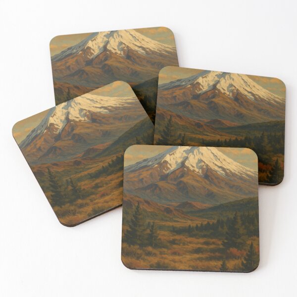 Item preview, Mount Ruapehu New Zealand Alpine Sunset designed and sold by Places On Earth.