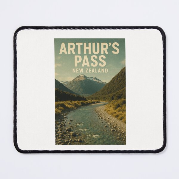 Item preview, Arthur’s Pass Viaduct in New Zealand Alps designed and sold by Places On Earth.