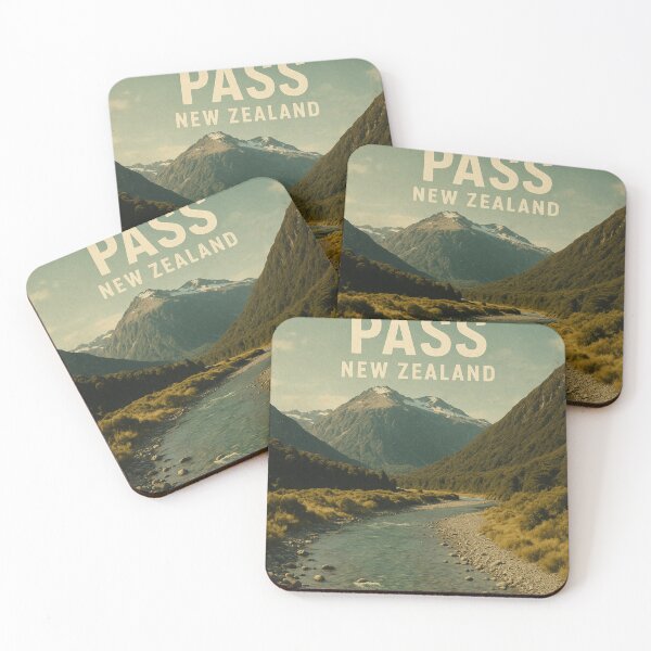 Item preview, Arthur’s Pass Viaduct in New Zealand Alps designed and sold by Places On Earth.