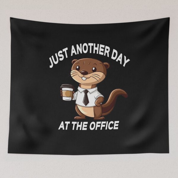 Item preview, Just Another Day At the Office Work Meme Sarcastic Work Quotes designed and sold by ViktoonShirts.
