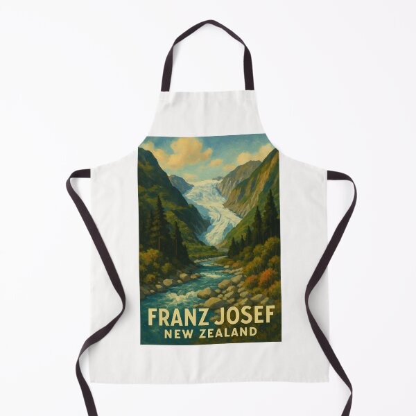 Item preview, Franz Josef Glacier New Zealand Valley Stream designed and sold by Places On Earth.