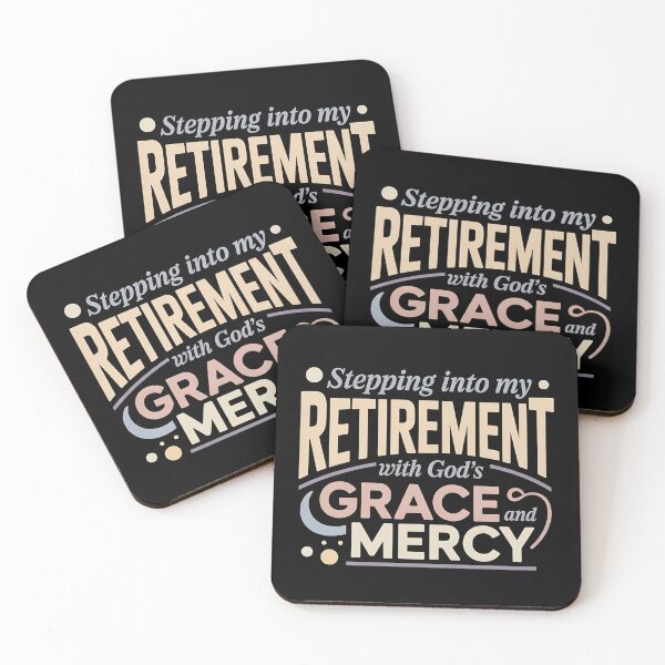 Item preview, Stepping Into My Retirement With God's Grace And Mercy - This is the perfect gift for a woman stepping into retirement with confidence, grace, and faith in her heart. designed and sold by ZyziowskyArt.