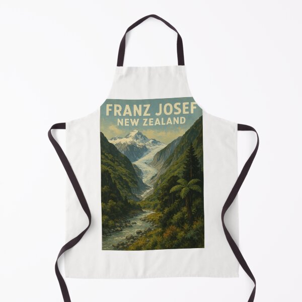 Item preview, Franz Josef Glacier with New Zealand Ferns designed and sold by Places On Earth.