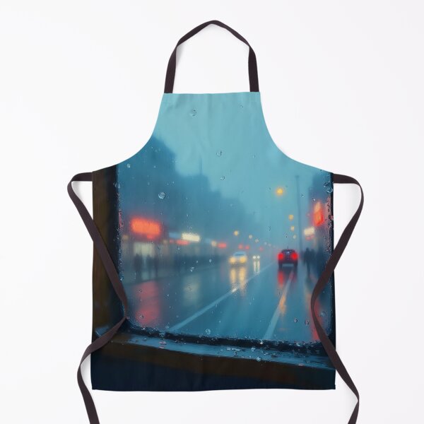 Item preview, steamy tram car window view designed and sold by Metaverse8.