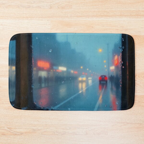 Item preview, steamy tram car window view designed and sold by Metaverse8.
