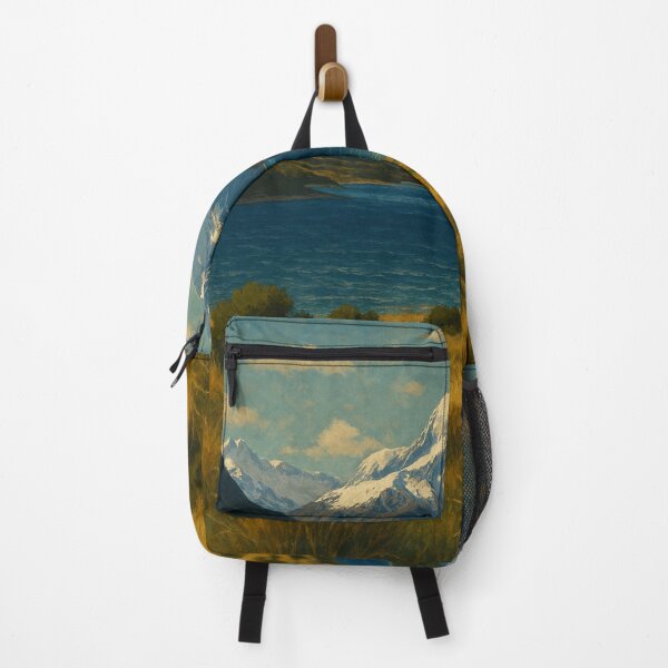 Item preview, Lake Ōhau with Southern Alps in Background designed and sold by Places On Earth.