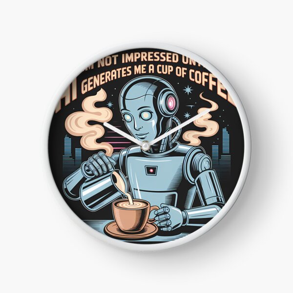 Item preview, I am not impressed untill ai makes me a cup of coffee designed and sold by CustomBeerNode.