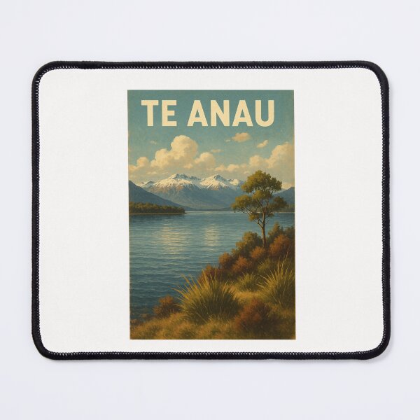 Item preview, Te Anau Lake New Zealand Mountain Reflections designed and sold by Places On Earth.