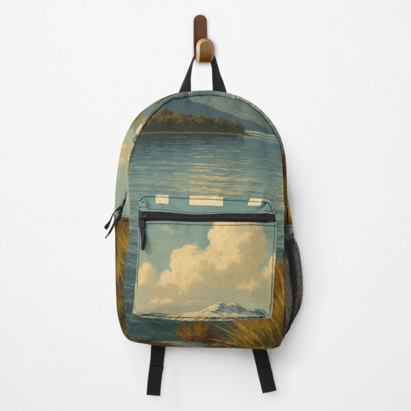 Item preview, Te Anau Lake New Zealand Mountain Reflections designed and sold by Places On Earth.