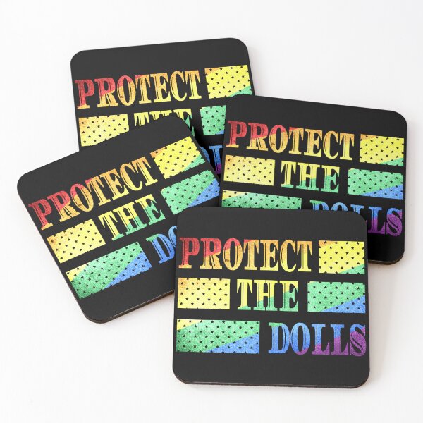 Item preview, Protect the Dolls –Trans-Inclusive Pride and Power Minimalist Poster designed and sold by ZechJohnRB.