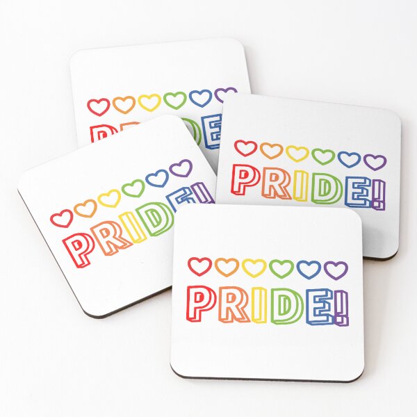 Item preview, Pride Rainbow Hearts LGBTQ Pride Month designed and sold by Inspirationmotivation.