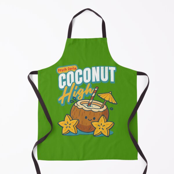 Item preview, FRESH DAILY COCONUT HIGH - ALOHA TROPICAL STATE OF MIND designed and sold by justyna-s28.