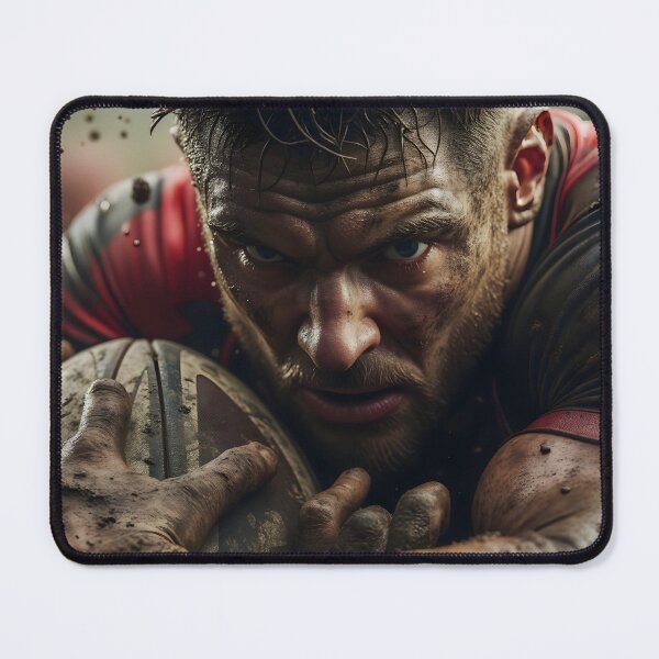 Item preview, Play Hard, Improve Harder; Rugby: The Game of Grit and Grace designed and sold by Creative-RE.