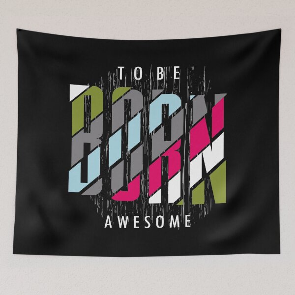 Item preview, Born to be awesome designed and sold by SixtyOneDesign.