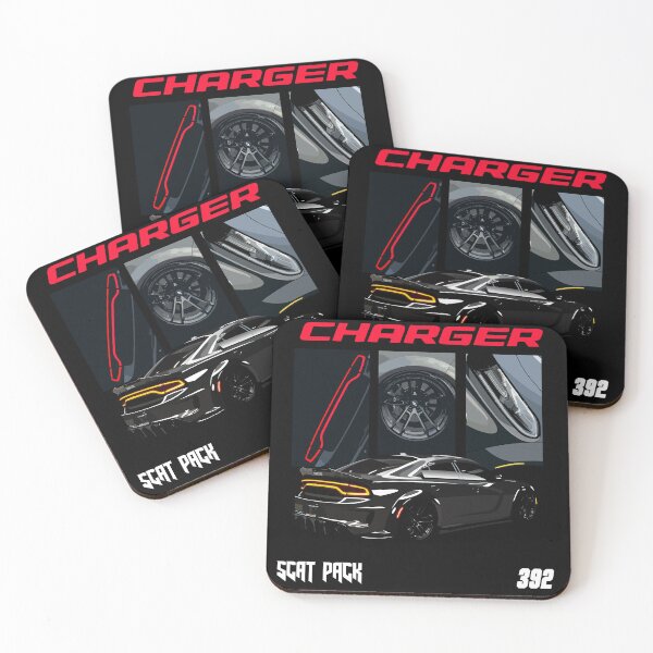 Item preview, Black Charger 392 designed and sold by BronArtworks.