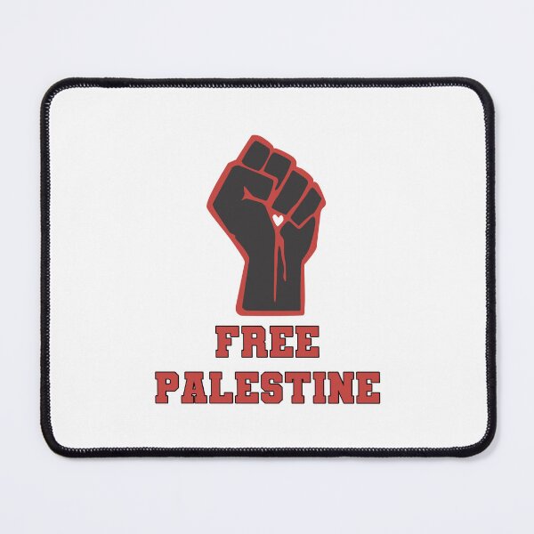 Item preview, FREE PALESTINE Heart Fist | Free Palestine Love Symbol | STOP Genocide designed and sold by Amazing Arts Designs.