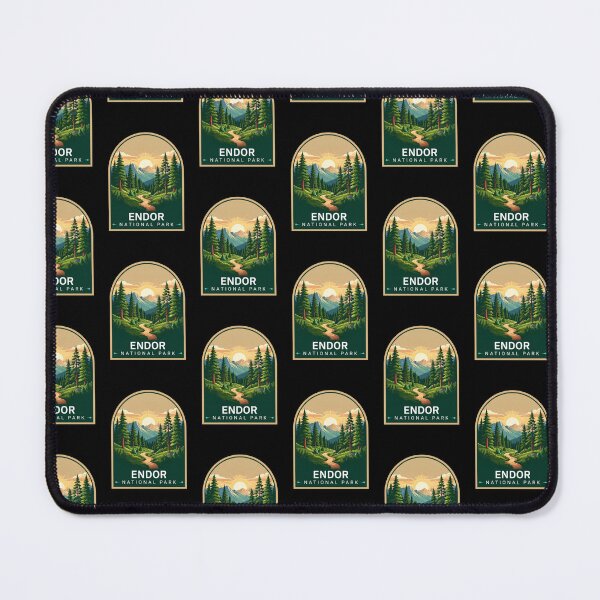 Item preview, Endor National Park Sticker designed and sold by TulipaGraphics.