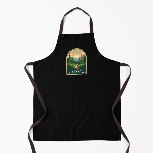 Item preview, Endor National Park Sticker designed and sold by TulipaGraphics.