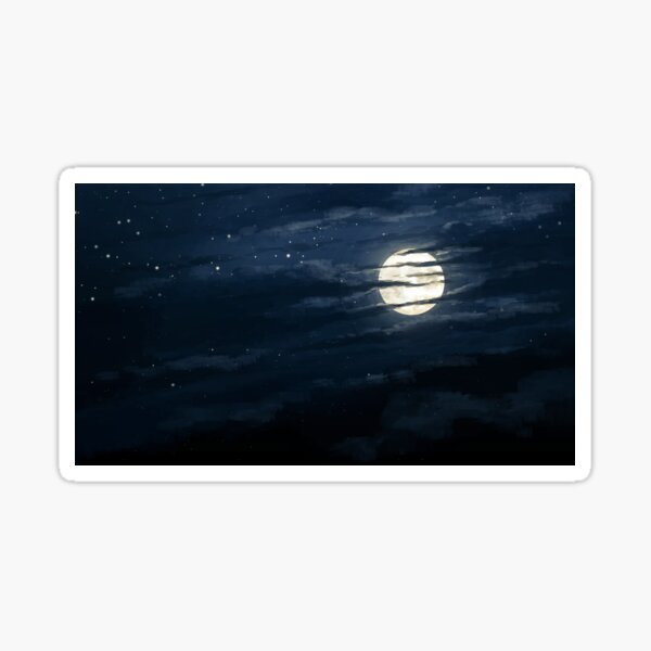 Item preview, Midnight Full Moon designed and sold by JingerSnap.