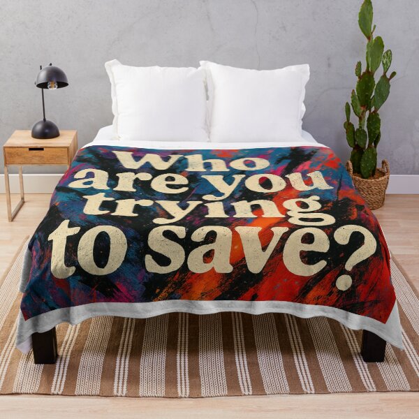 Item preview, Who are you trying to save? You must be exhausted.... designed and sold by TherapyVibes.