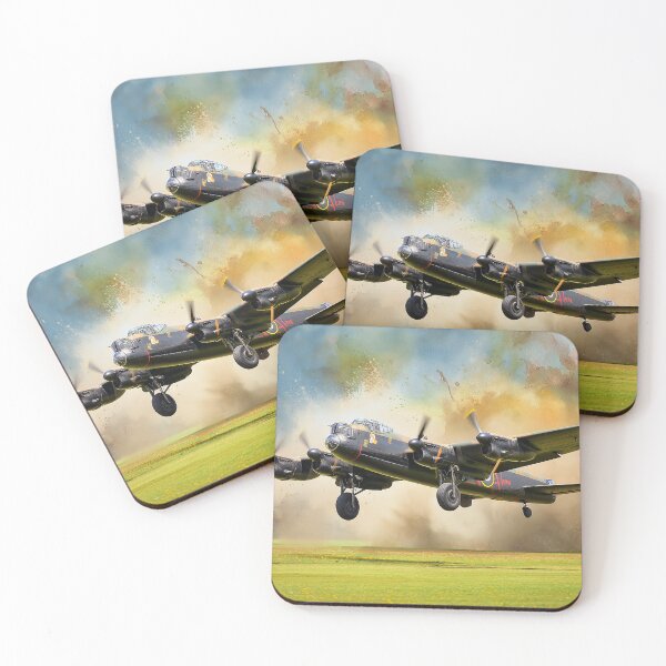 Item preview, Lancaster Bomber Watercolour Splash designed and sold by Skyframe Aviation.