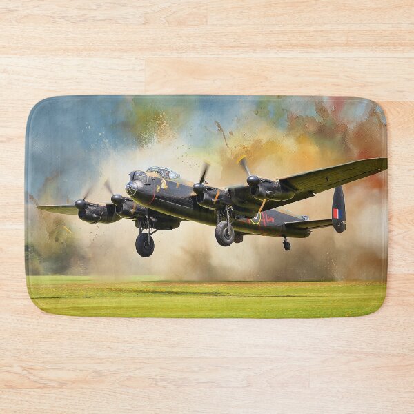 Item preview, Lancaster Bomber Watercolour Splash designed and sold by Skyframe Aviation.