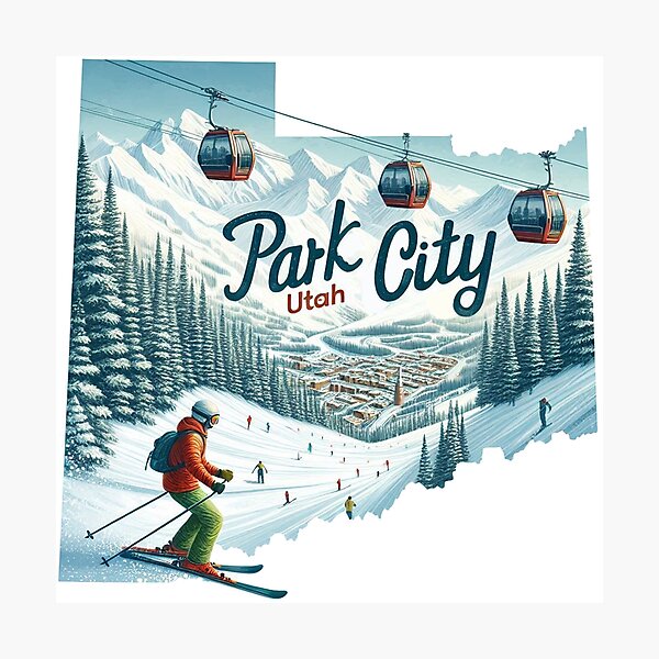 Item preview, Park City Utah designed and sold by devonclemon.