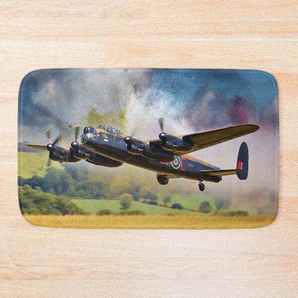 Item preview, Lancaster Bomber Watercolour Splash designed and sold by Skyframe Aviation.