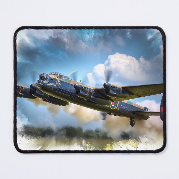 Item preview, Lancaster Bomber Watercolour Splash designed and sold by Skyframe Aviation.