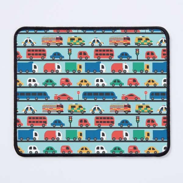 Item preview, Traffic Jam - Vehicles Repeating Pattern designed and sold by endervampire.